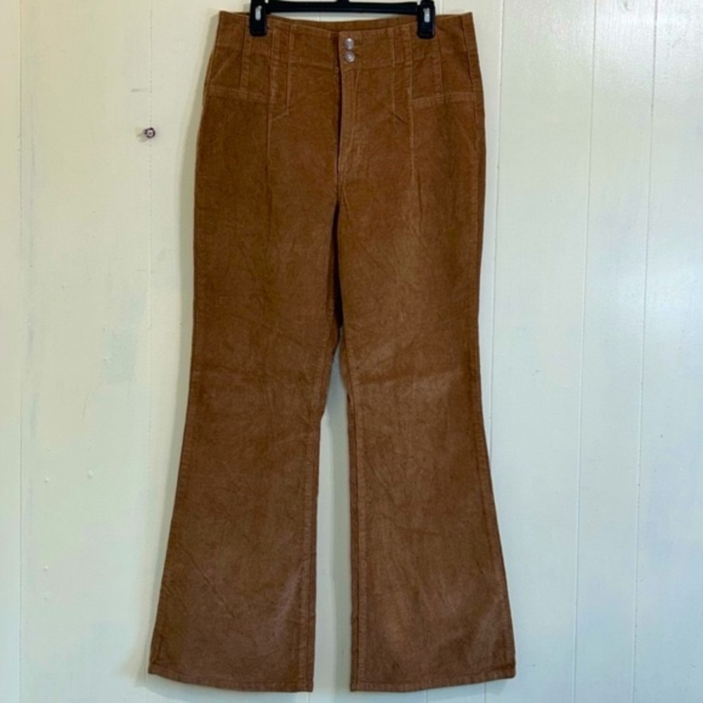 Brown Flared Women's Pants